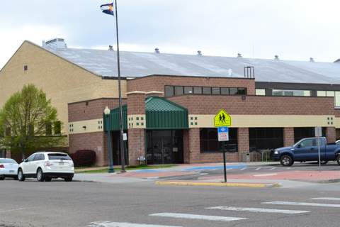 Proposed Site for New Sign at Lamar Community Building