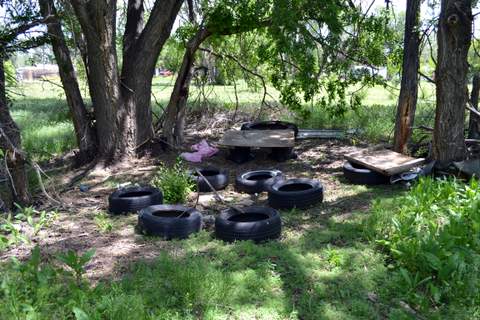 A Campground Made of Tires