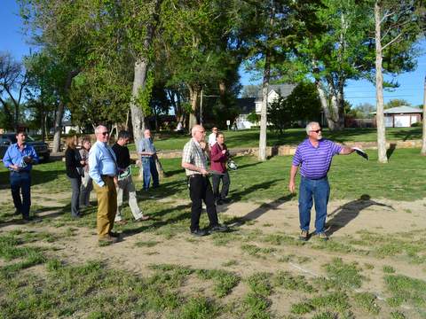 Rick Akers, Describes the Skateboard Park Outline for City Council