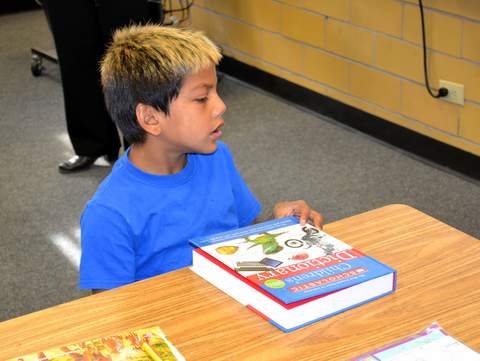 Young Student with New Book