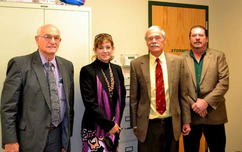 Commissioners: Schnabel, Buxton-Andrade, Attorney John Lefferdink and Commission Chair Ron Cook