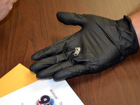 Sample of Black Tar Heroin