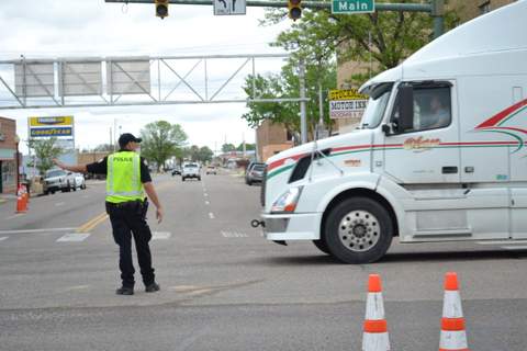 Traffic Control at Main and Olive